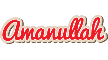 Amanullah chocolate logo