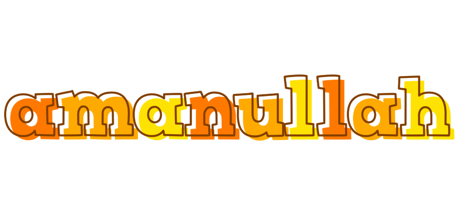 Amanullah desert logo