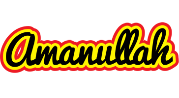 Amanullah flaming logo