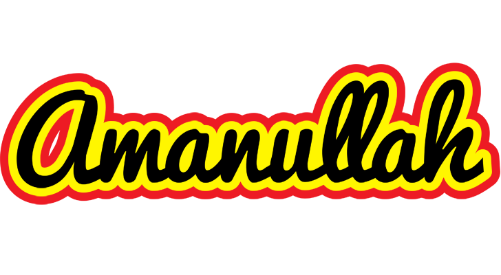Amanullah flaming logo