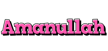 Amanullah girlish logo