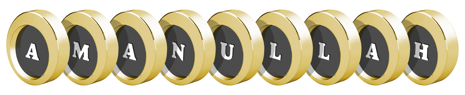 Amanullah gold logo