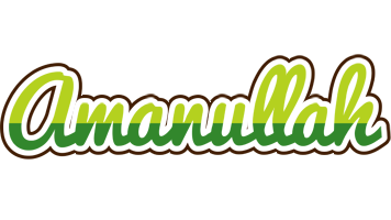 Amanullah golfing logo