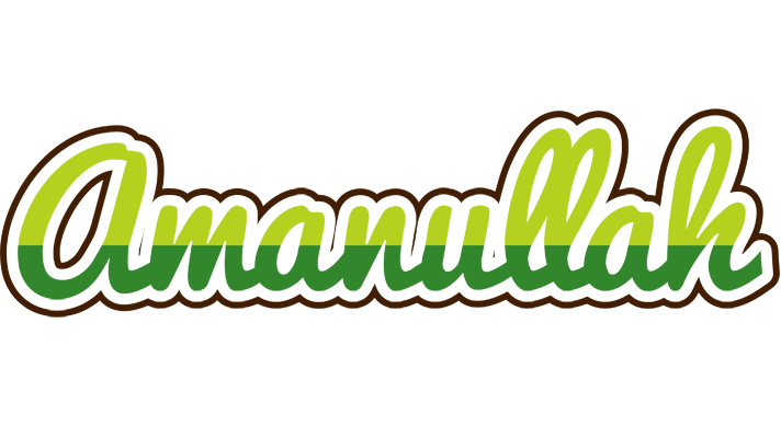Amanullah golfing logo