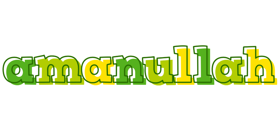 Amanullah juice logo