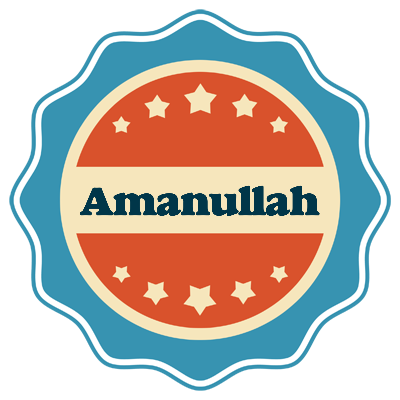 Amanullah labels logo