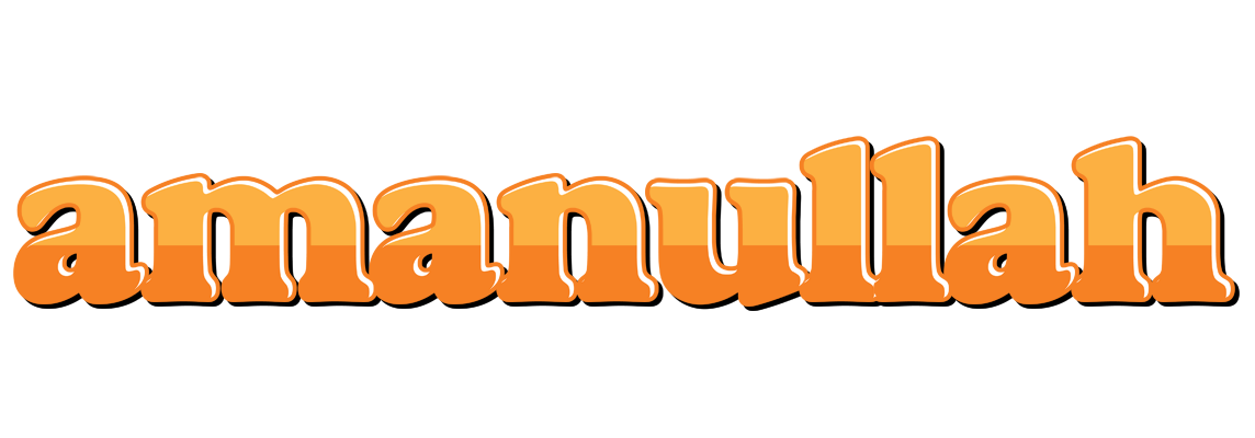 Amanullah orange logo