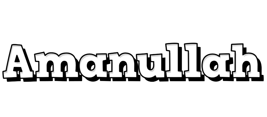 Amanullah snowing logo