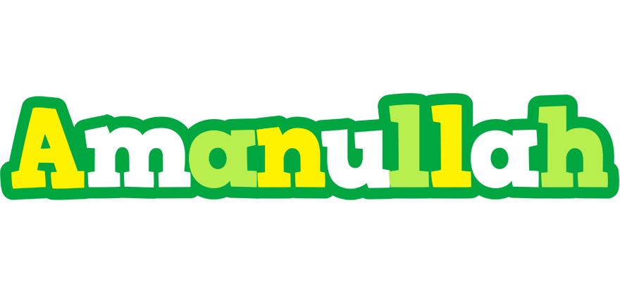 Amanullah soccer logo