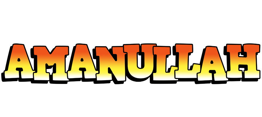 Amanullah sunset logo