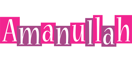 Amanullah whine logo