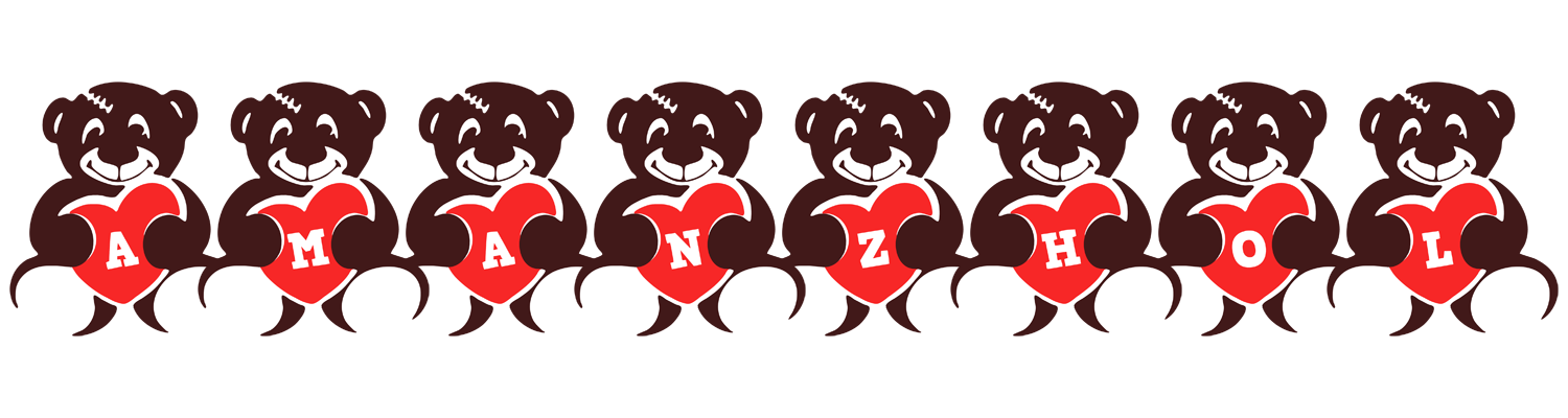 Amanzhol bear logo