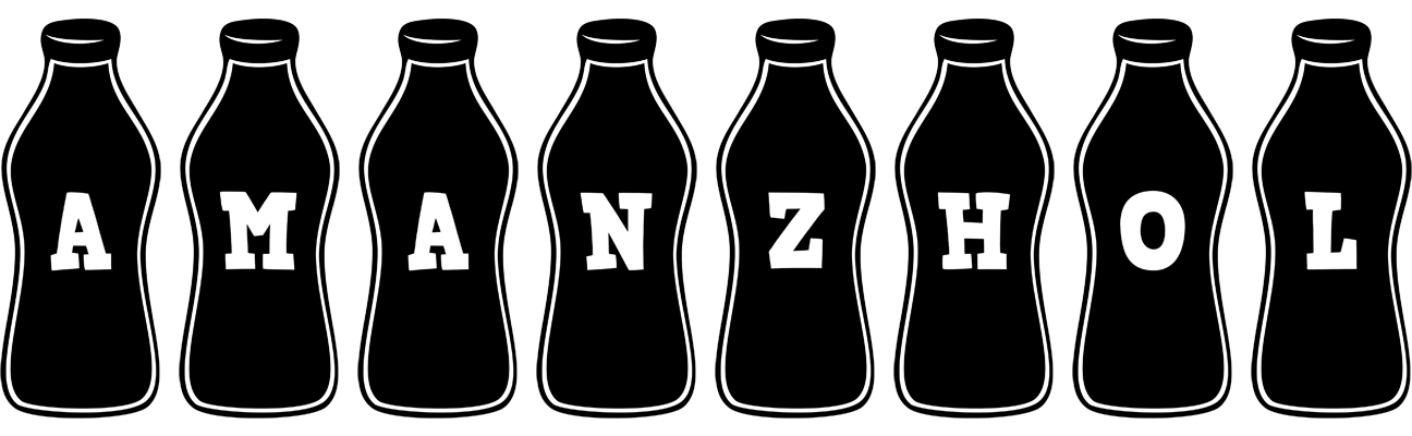 Amanzhol bottle logo