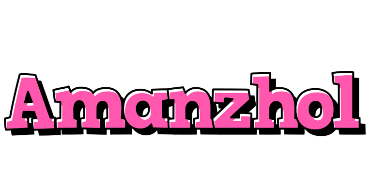 Amanzhol girlish logo