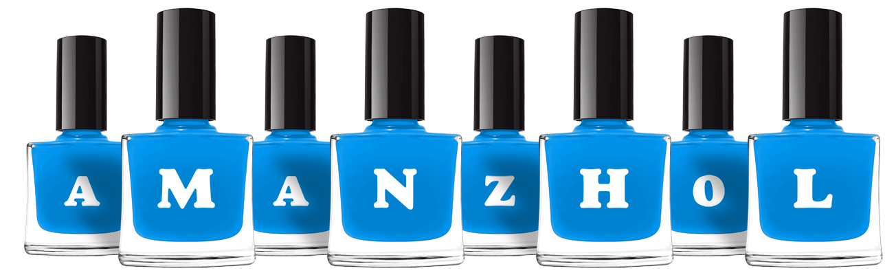 Amanzhol glossy logo