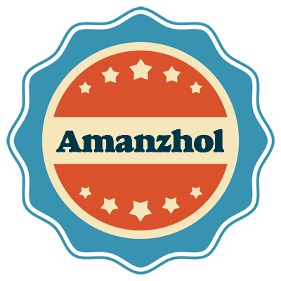 Amanzhol labels logo