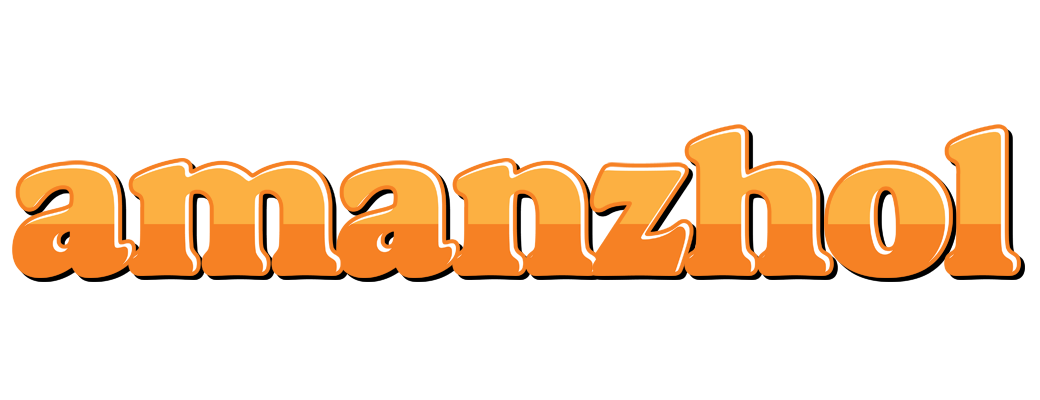 Amanzhol orange logo