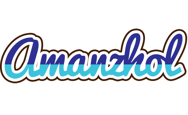 Amanzhol raining logo