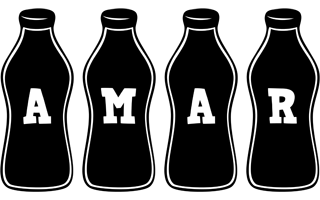 Amar bottle logo