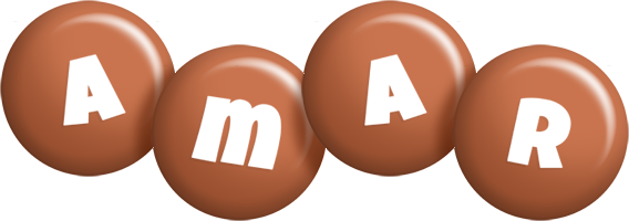 Amar candy-brown logo