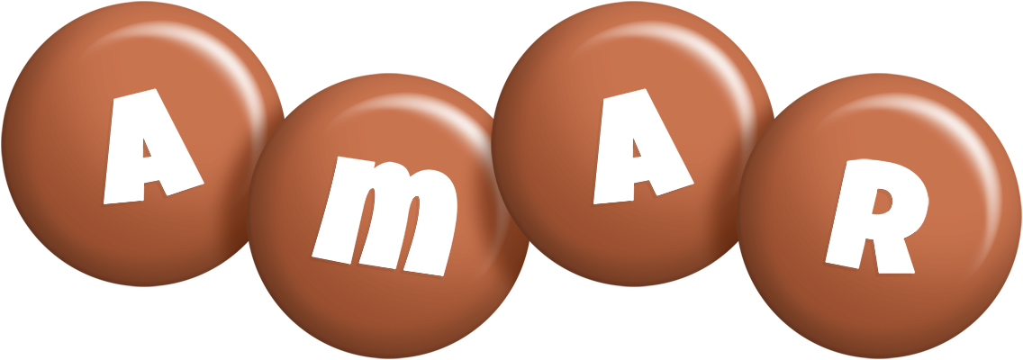 Amar candy-brown logo