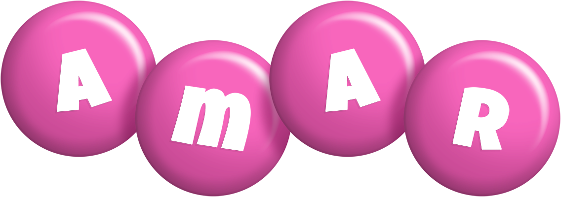Amar candy-pink logo