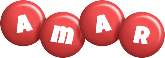 Amar candy-red logo