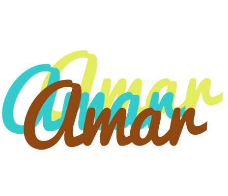 Amar cupcake logo