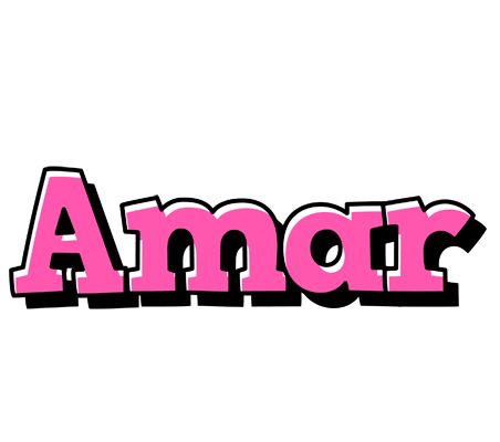 Amar girlish logo