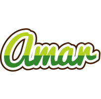 Amar golfing logo