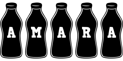 Amara bottle logo