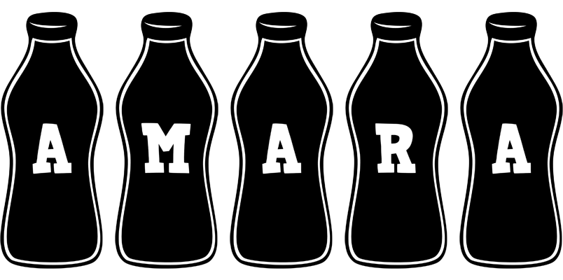 Amara bottle logo