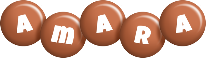 Amara candy-brown logo