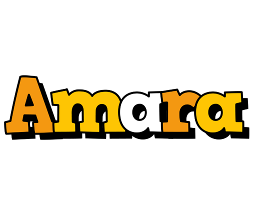 Amara cartoon logo