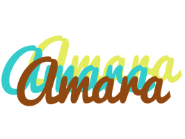 Amara cupcake logo
