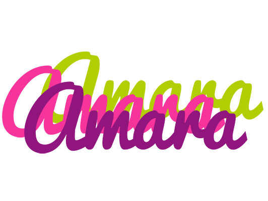 Amara flowers logo