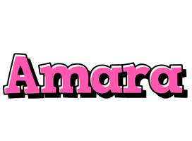 Amara girlish logo