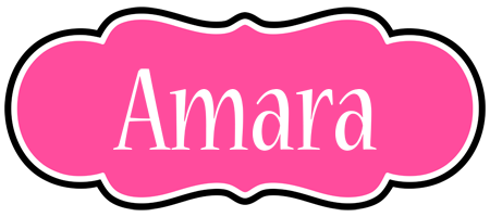 Amara invitation logo