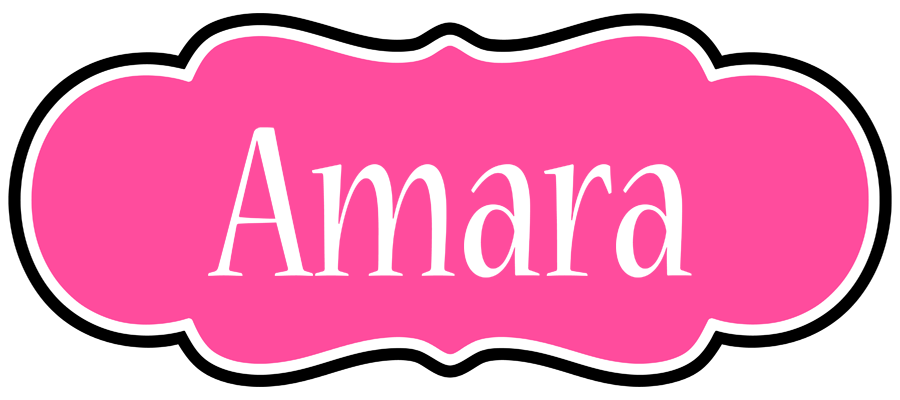 Amara invitation logo