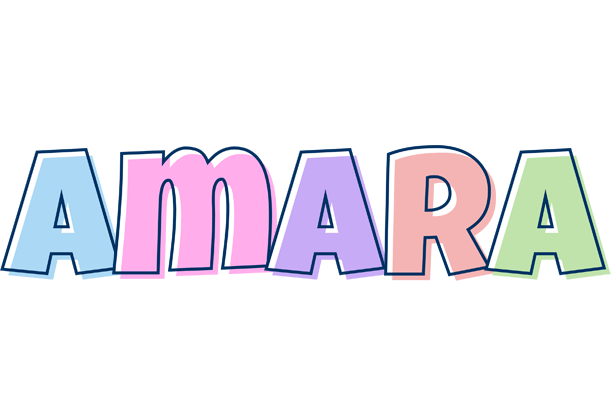 Amara pastel logo