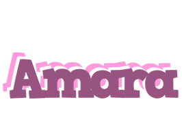 Amara relaxing logo