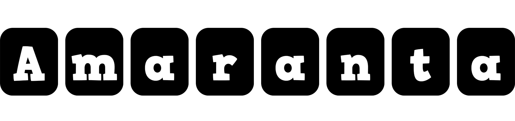Amaranta box logo