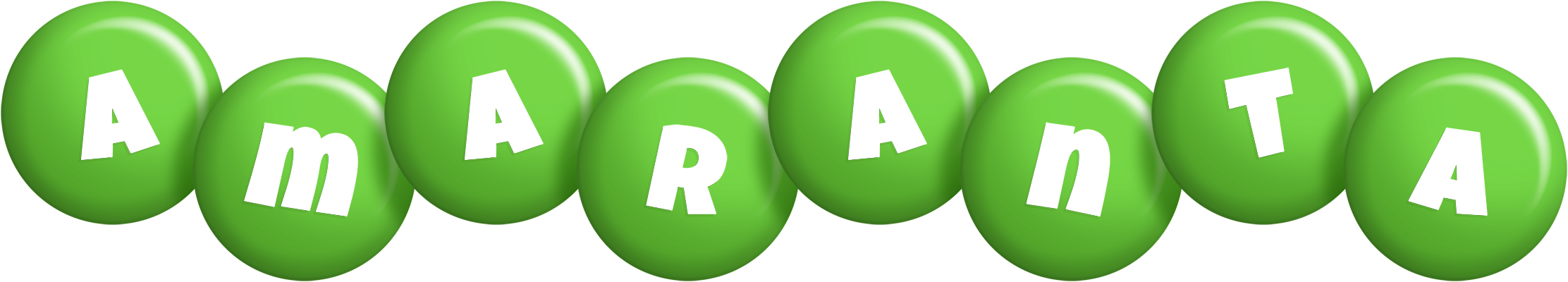 Amaranta candy-green logo