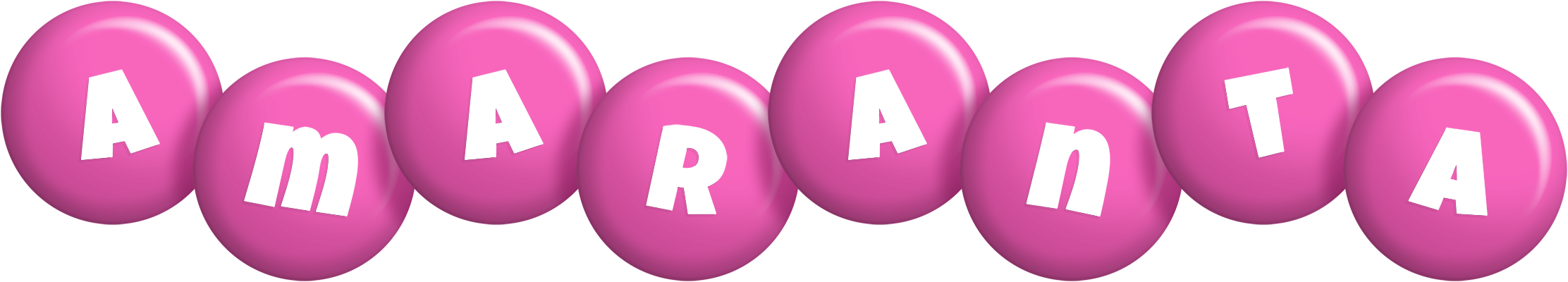 Amaranta candy-pink logo