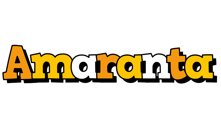 Amaranta cartoon logo