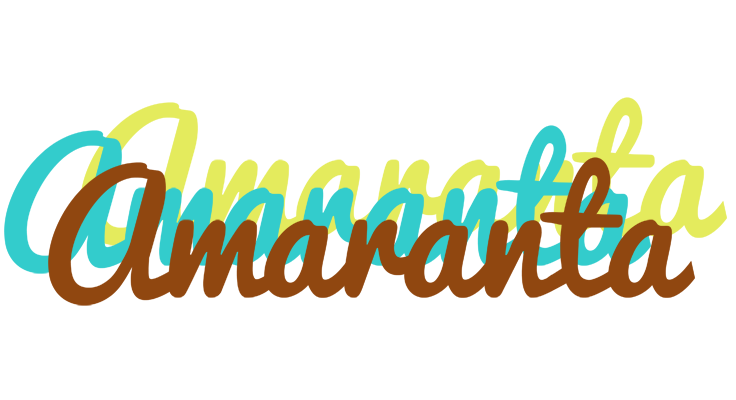 Amaranta cupcake logo
