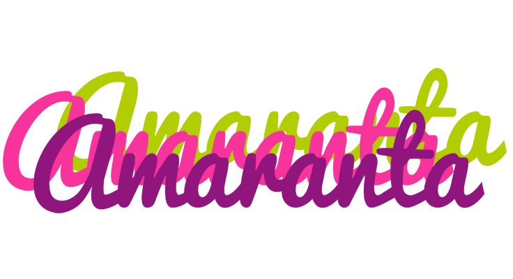 Amaranta flowers logo