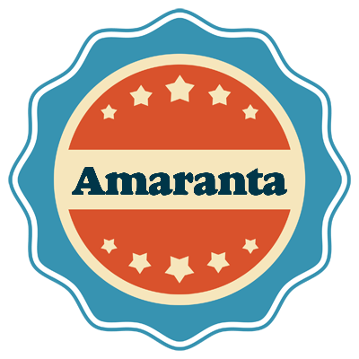 Amaranta labels logo