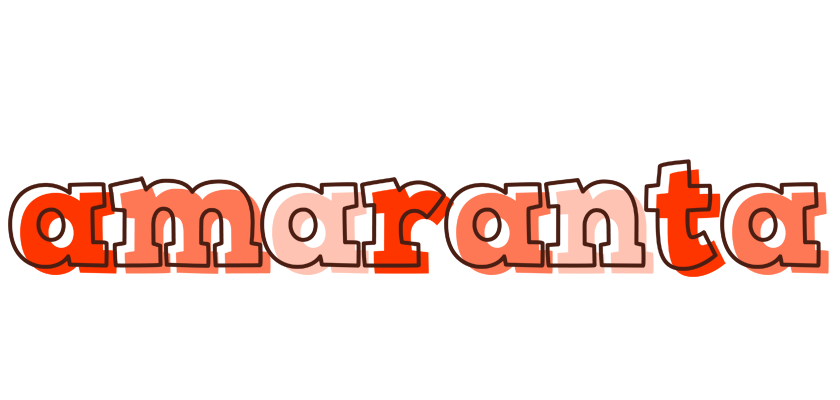 Amaranta paint logo