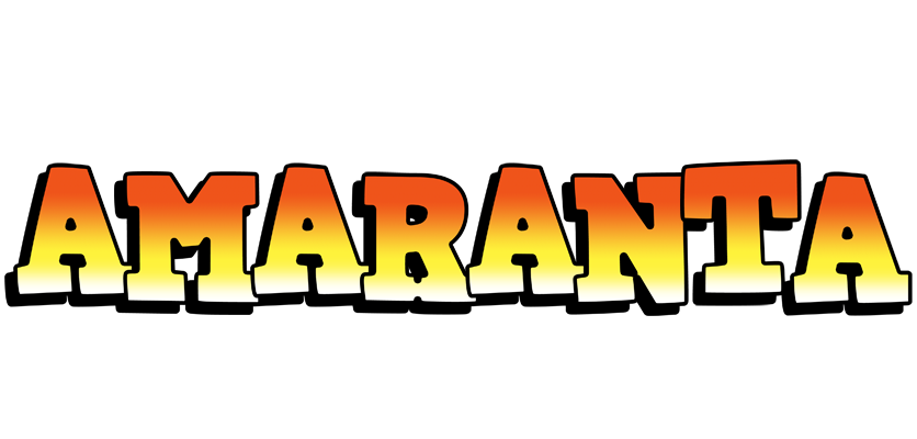 Amaranta sunset logo